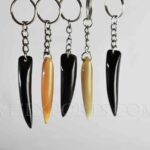 Natural Horn Keychain
