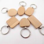 Eco-Friendly Natural Wood Keychains – Customizable, Durable & Unique