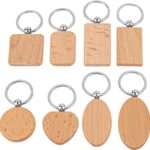 Eco-Friendly Natural Wood Keychains – Customizable, Durable & Unique
